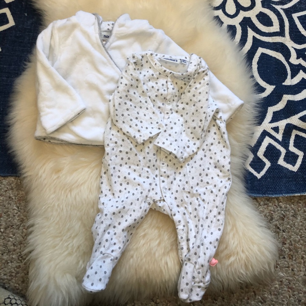 Newborn two piece cozy set